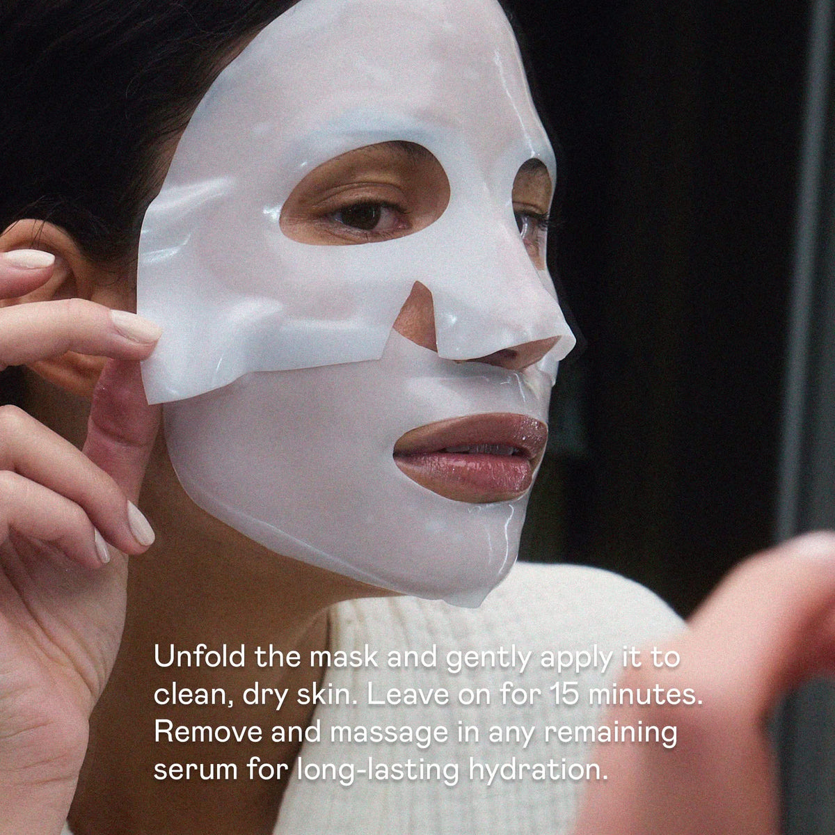 Masque tissu coréen “Glass Skin” – Power Mask