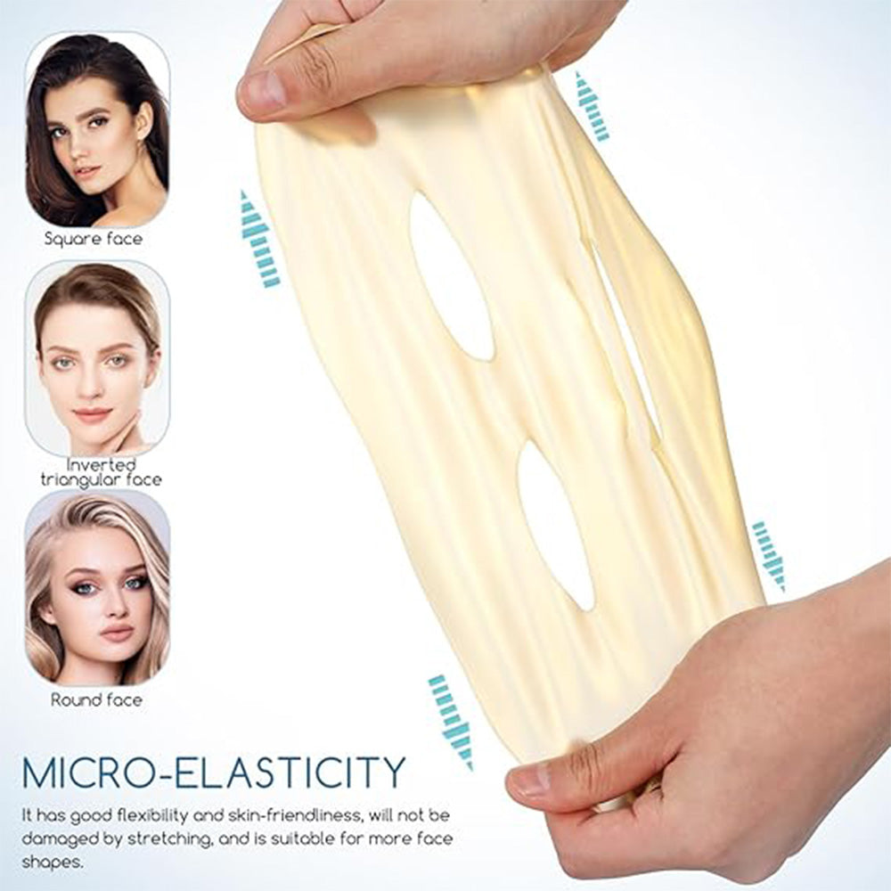 Masque tissu facial à la papaye