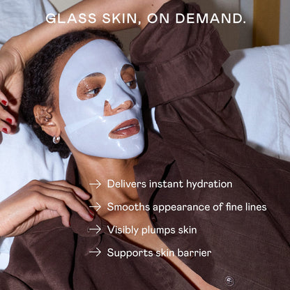 Masque tissu coréen “Glass Skin” – Power Mask