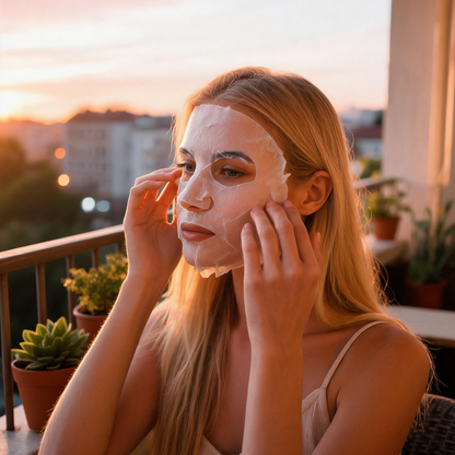 Masque tissu éclat illuminateur à la vitamine C