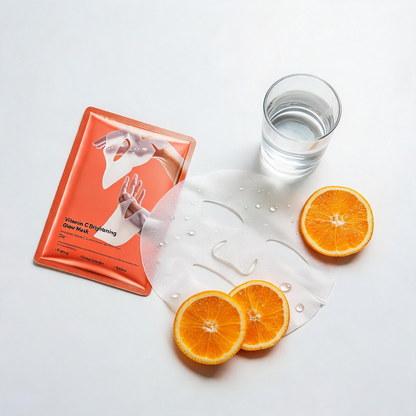 Masque tissu éclat illuminateur à la vitamine C